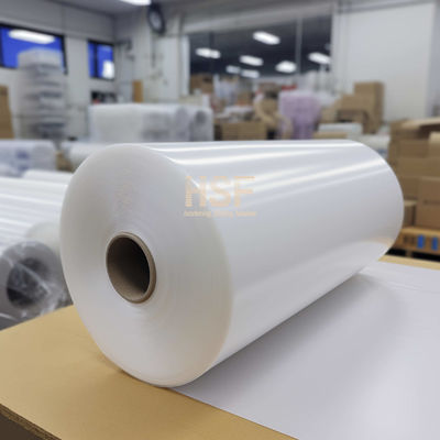 85μm White Mono Oriented Polypropylene Film cho các nhãn băng và ứng dụng bao bì