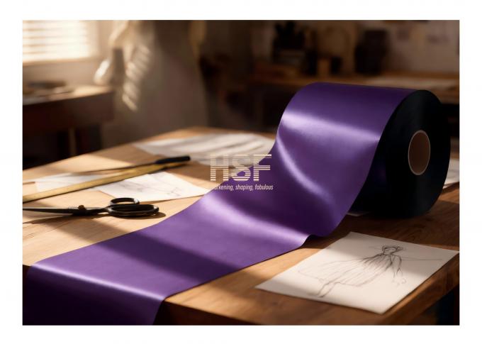 80Î¼m Base Film 25Î¼m Emboss Depth Purple-Black Dual-Color CPP Film product sample